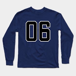 Number 06 Long Sleeve T-Shirt